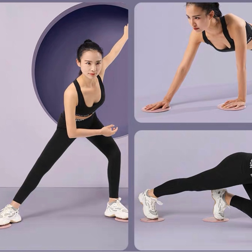 Workout Sliders set of 2 yoga slider